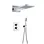 Two-function shower screen shower head